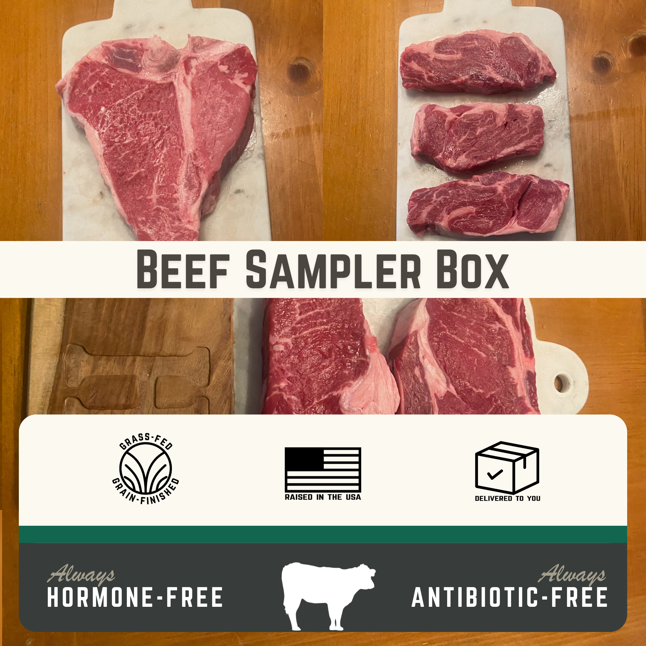 Beef Sampler Harrison Farm | Premium Texas Beef | Terrell, TX
